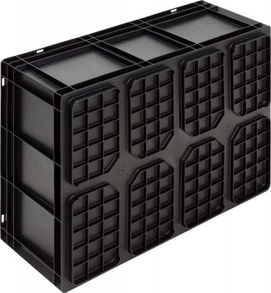 Ящик ITECO 7804.713 антистатический 800x600x320 мм / 756x556x297 мм