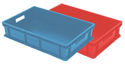 Ящик ANTISK SK400130 антистатический 600x400x130 мм / 560x360x127 мм